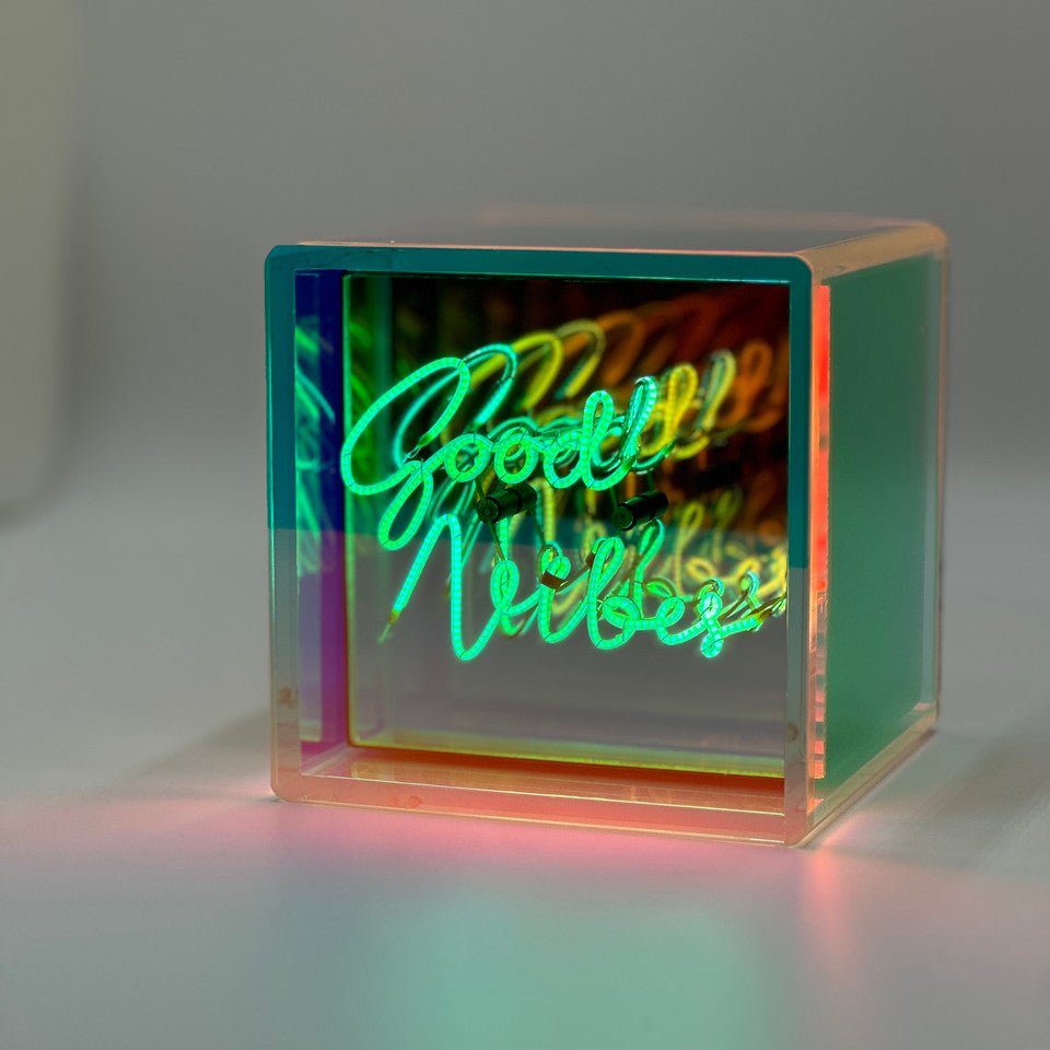 Cube lumineux - GOOD VIBES - Elements Lighting