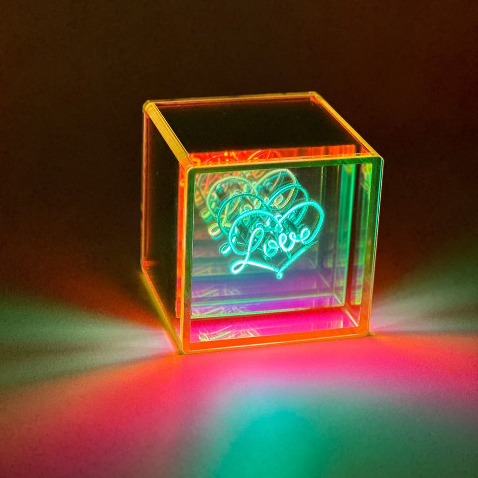 Cube lumineux - LOVE - Elements Lighting