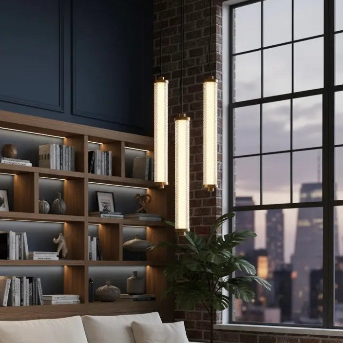 Suspension Verticale Tiffany Diamant