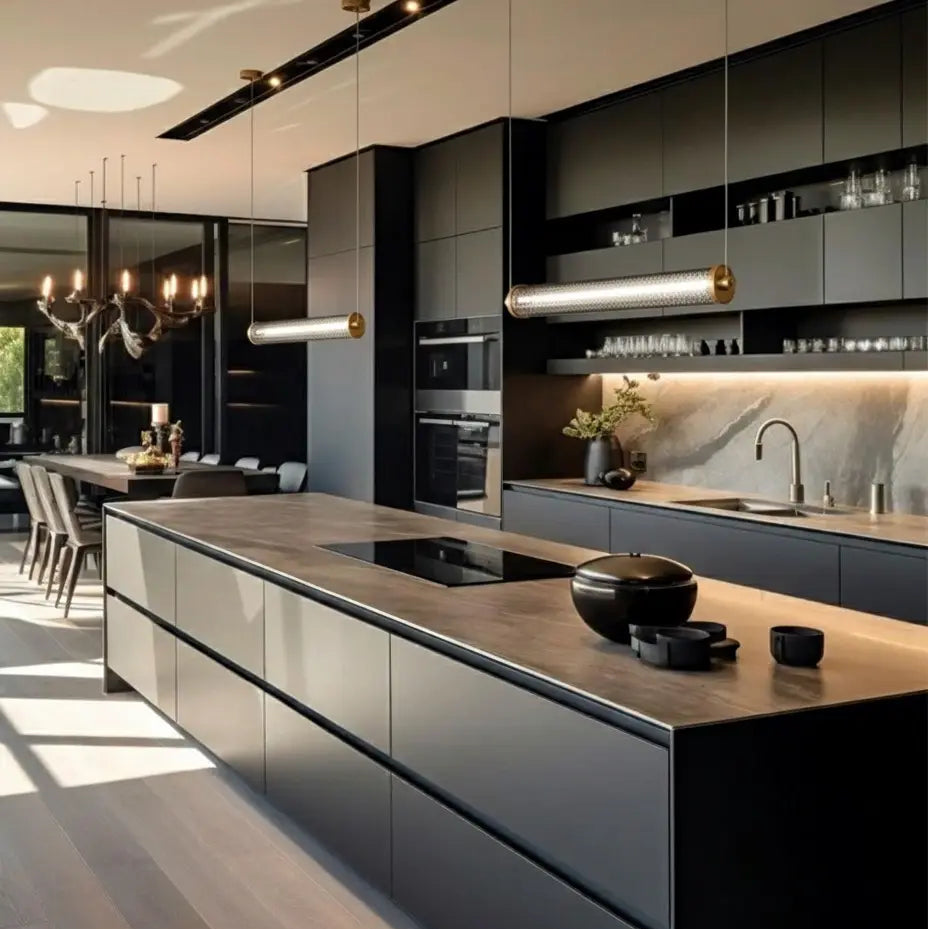 Tiffany Suspension Horizontale Graphite