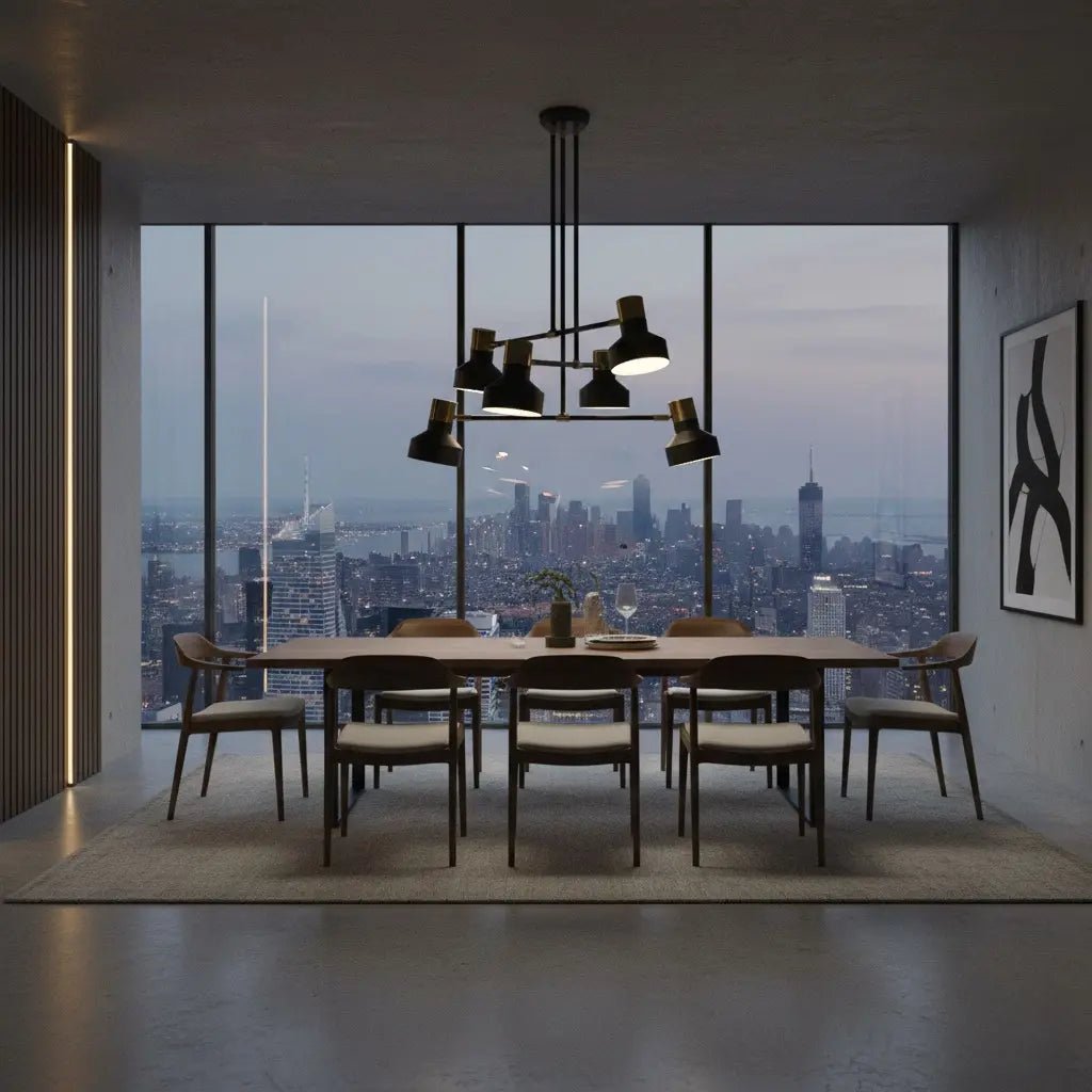 Dorothy Plafonnier 06 Noir - Elements Lighting