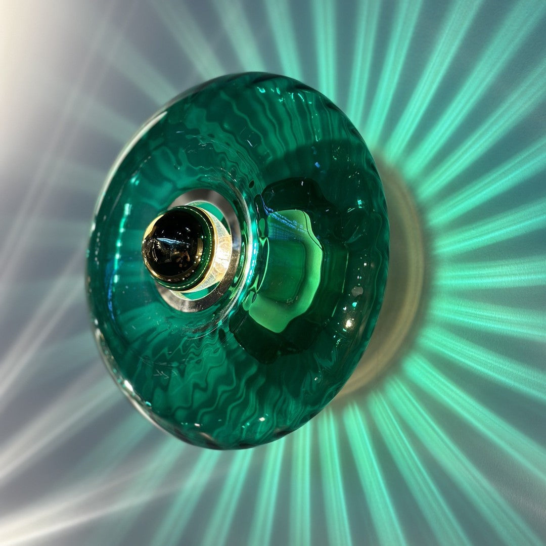 Grace Petite Applique Vert Emeraude - Elements Lighting