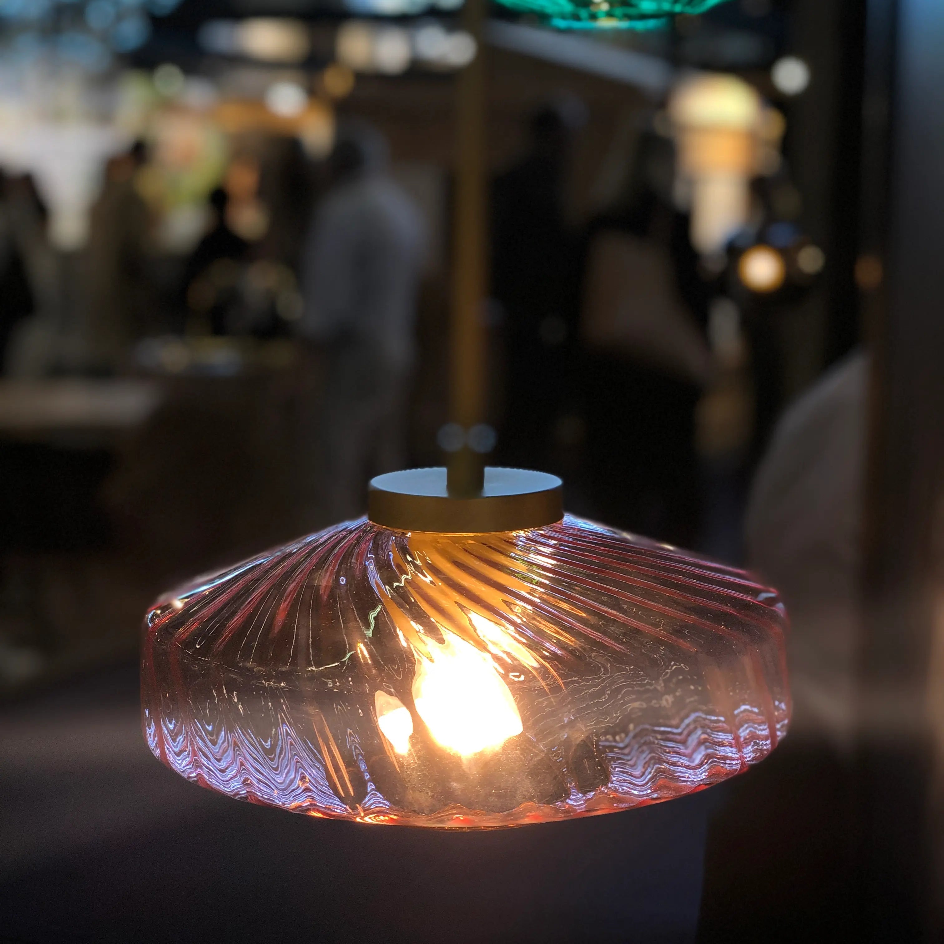 Suspension Petite Roxanne Rose Spinelle