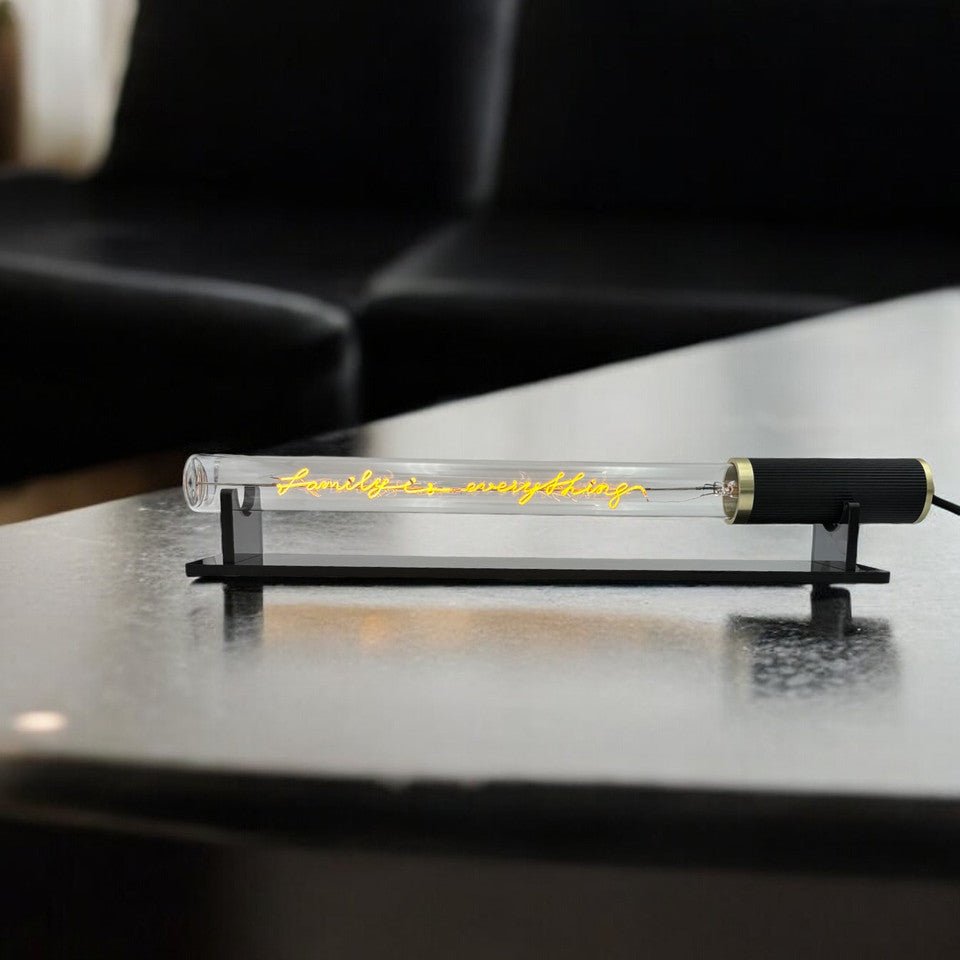Tube lumineux - Family is everything - Elements Lighting