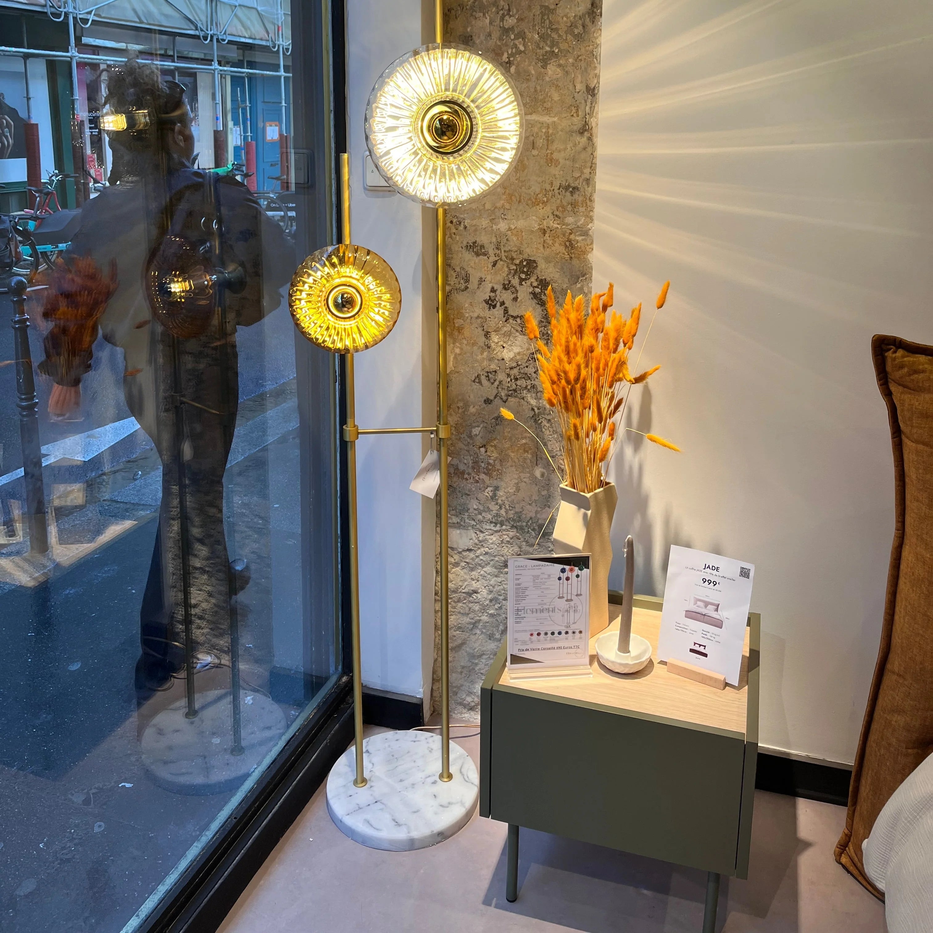 Grace Lampadaire - Elements Lighting