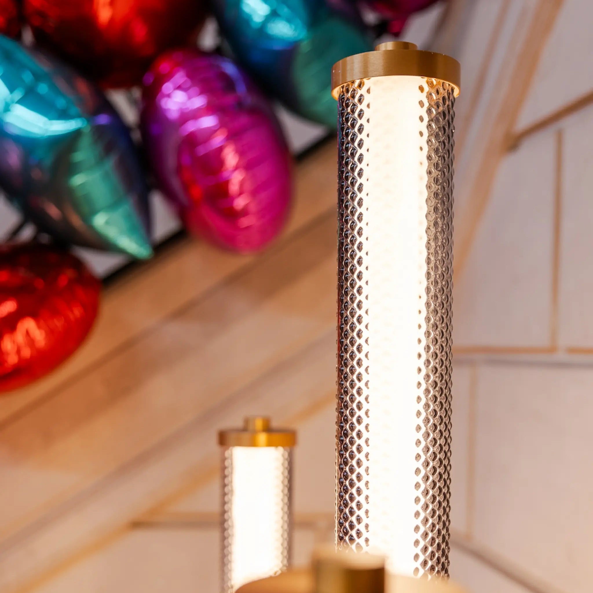 Tiffany Lampadaire Graphite - Elements Lighting