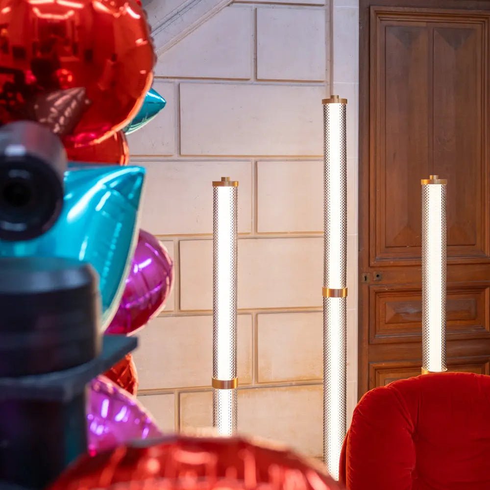 Lampadaire Tiffany Graphite - Elements Lighting