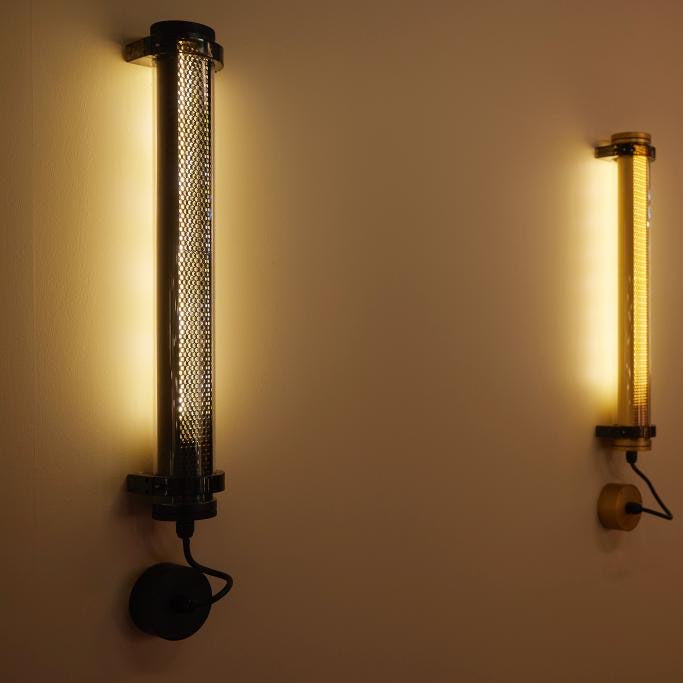 Lukas Applique nid d'abeille en noir - Elements Lighting