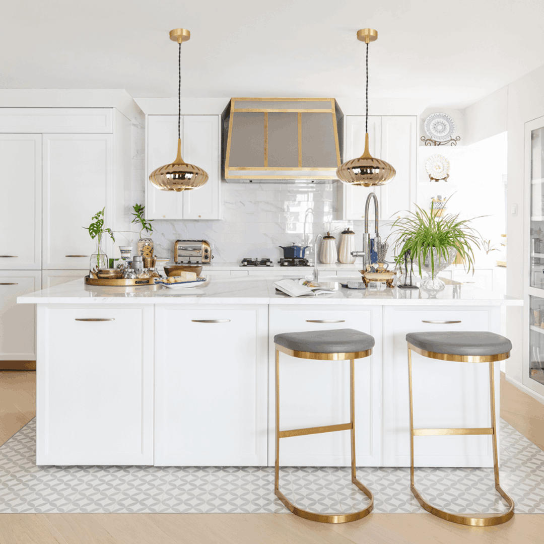 Suspension Petite Grace Or - Elements Lighting