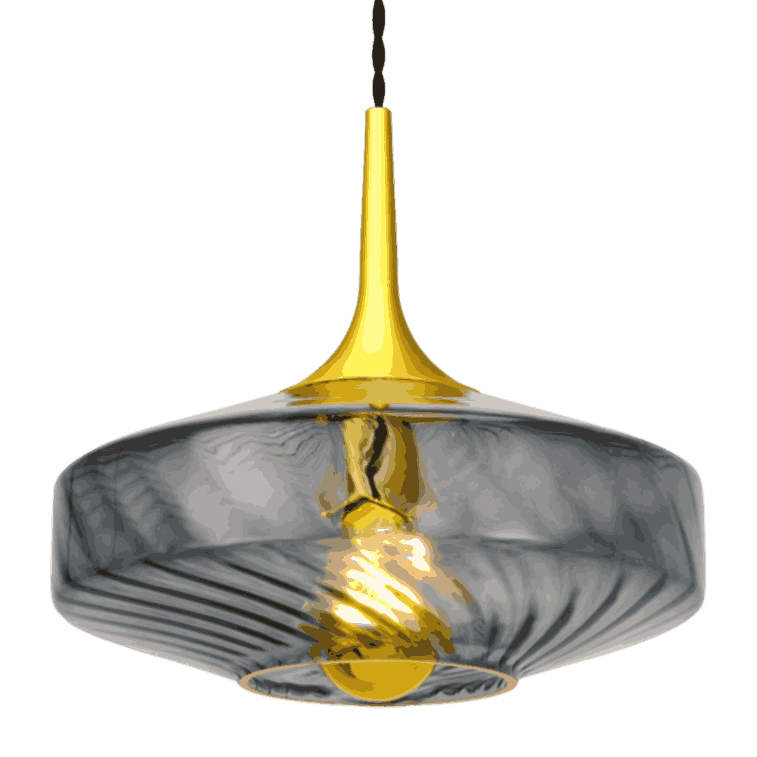 Roxanne Suspension Graphite - Elements Lighting