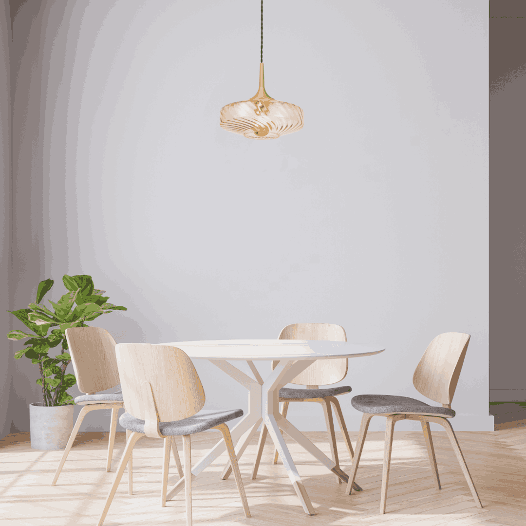 Roxanne Petite Suspension Rose Spinelle - Elements Lighting