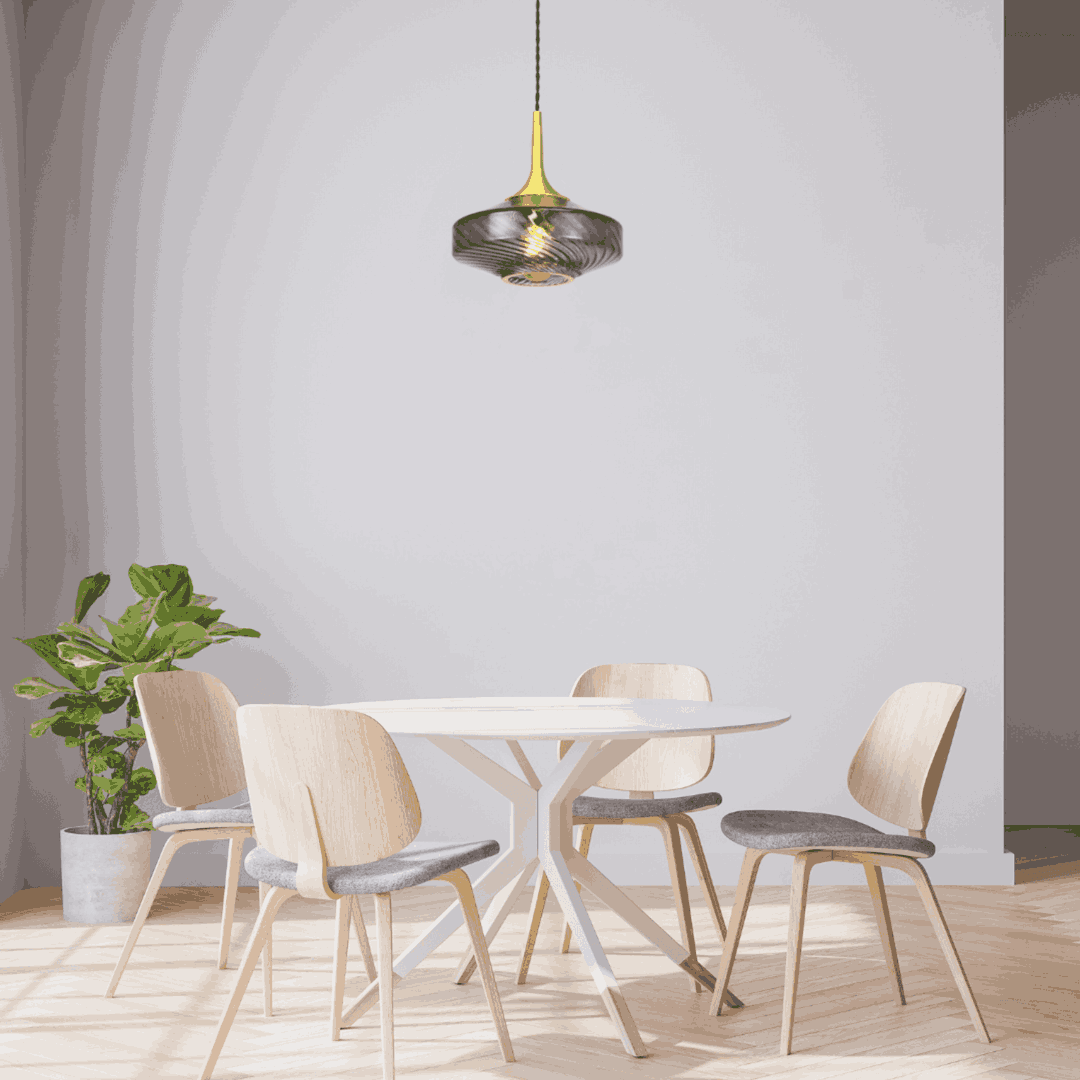 Roxanne Petite Suspension Graphite - Elements Lighting