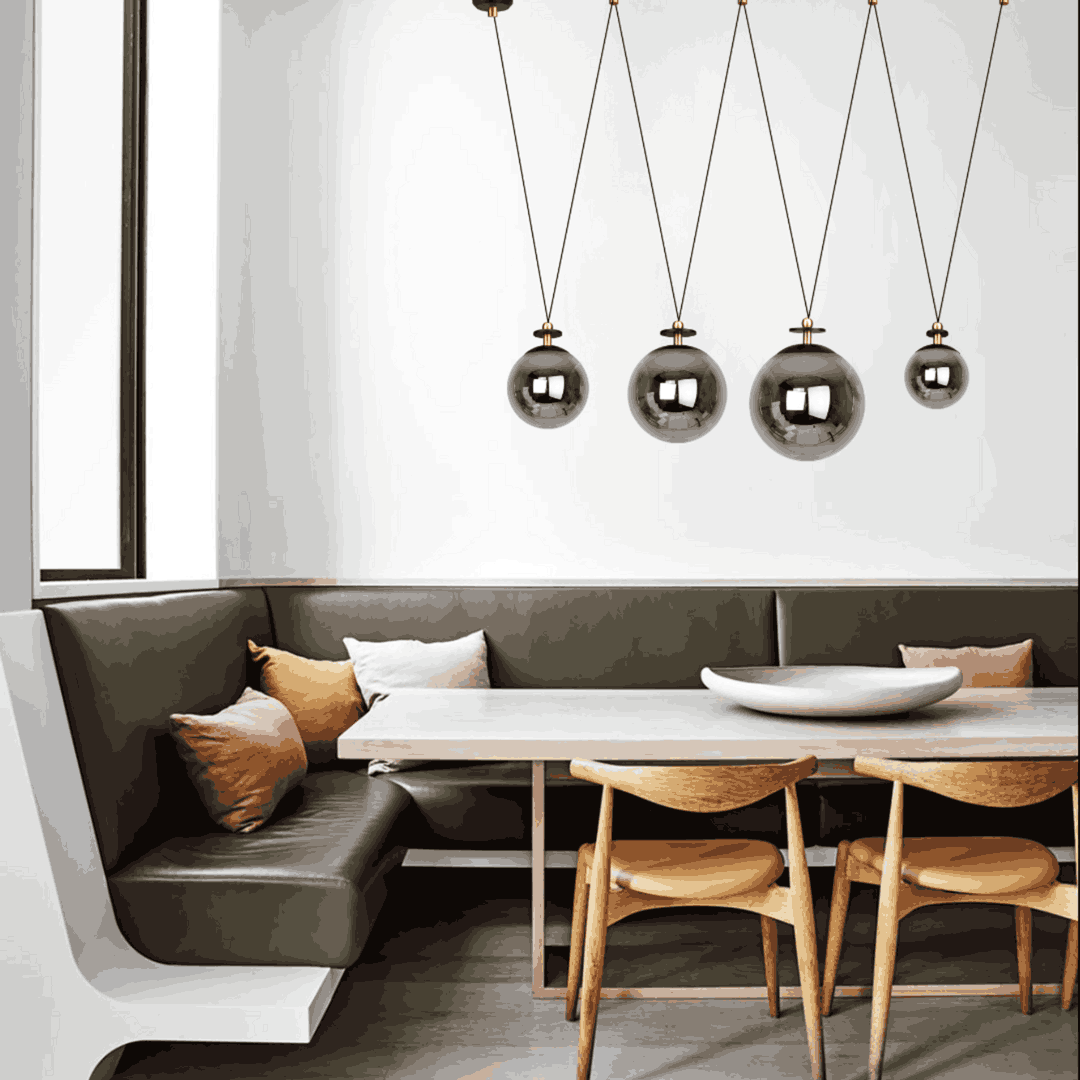 Diane 04 Doré / Noir - Elements Lighting