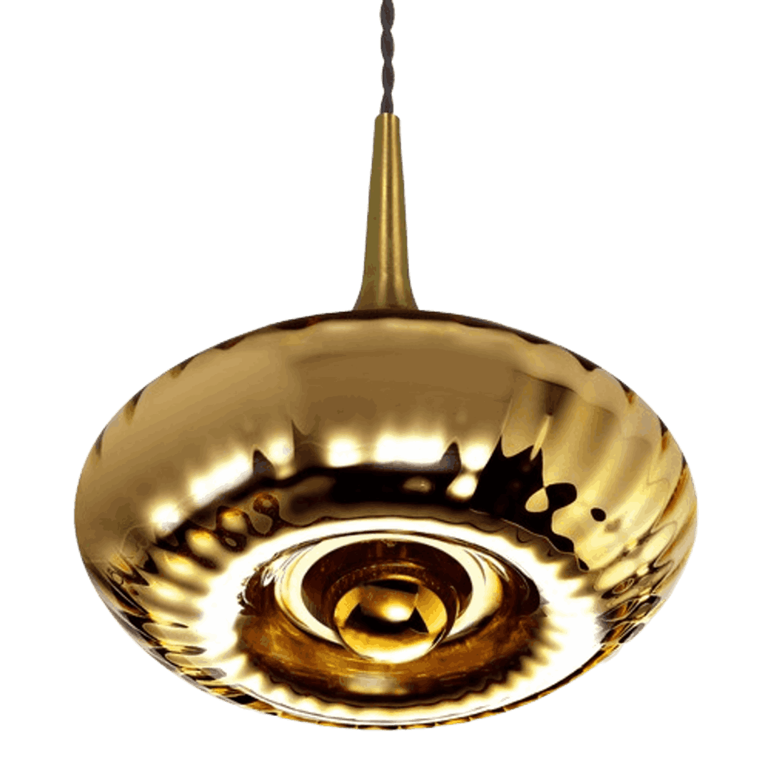 Suspension Petite Grace Or Champagne - Elements Lighting