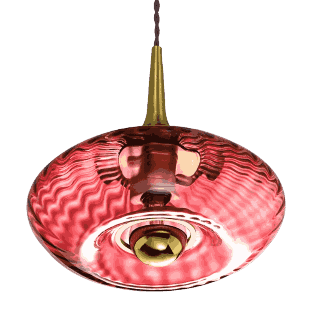 Grace Petite Suspension Rubis - Elements Lighting