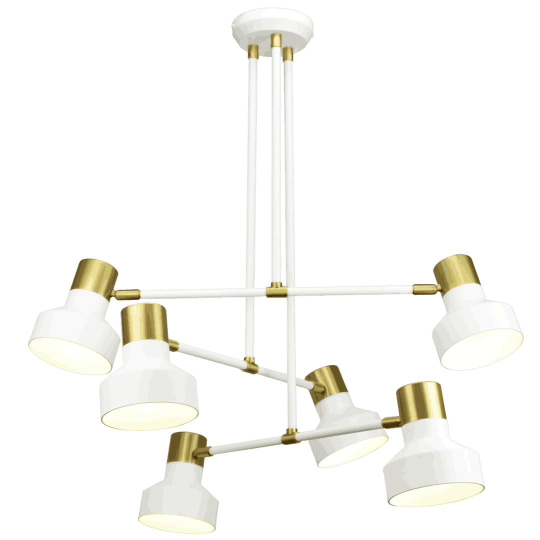 Dorothy Plafonnier 06 Blanc - Elements Lighting