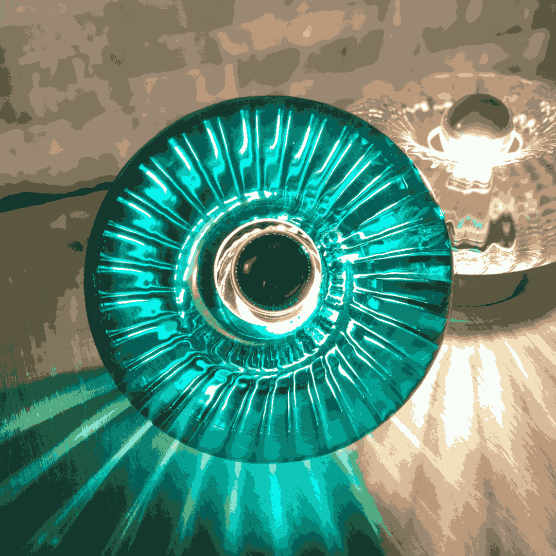 Lampe de table Grace Vert Emeraude - Elements Lighting