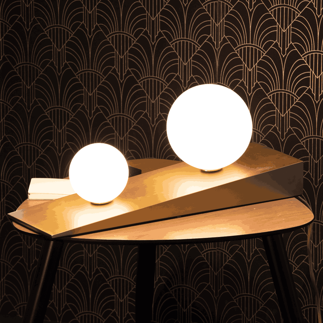 Lindsay Lampe de table Doré - Elements Lighting