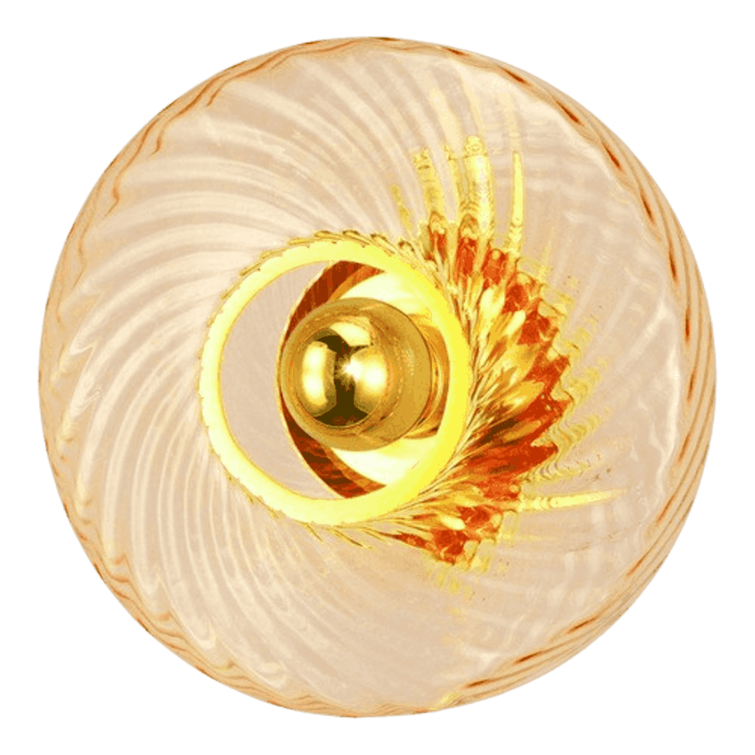 Roxanne Applique Topaze - Elements Lighting