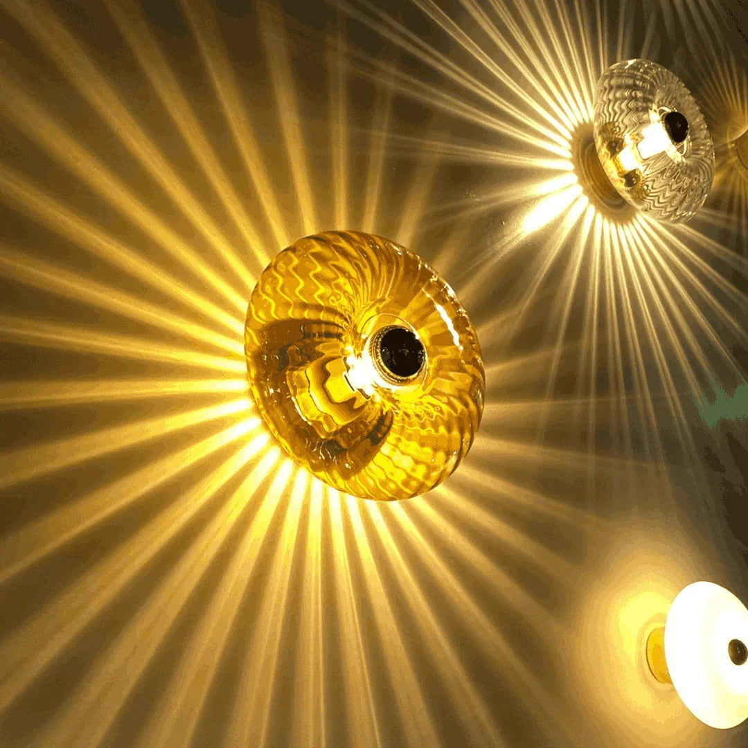 Applique Grace Topaze – Applique décorative aux reflets chauds et lumineux