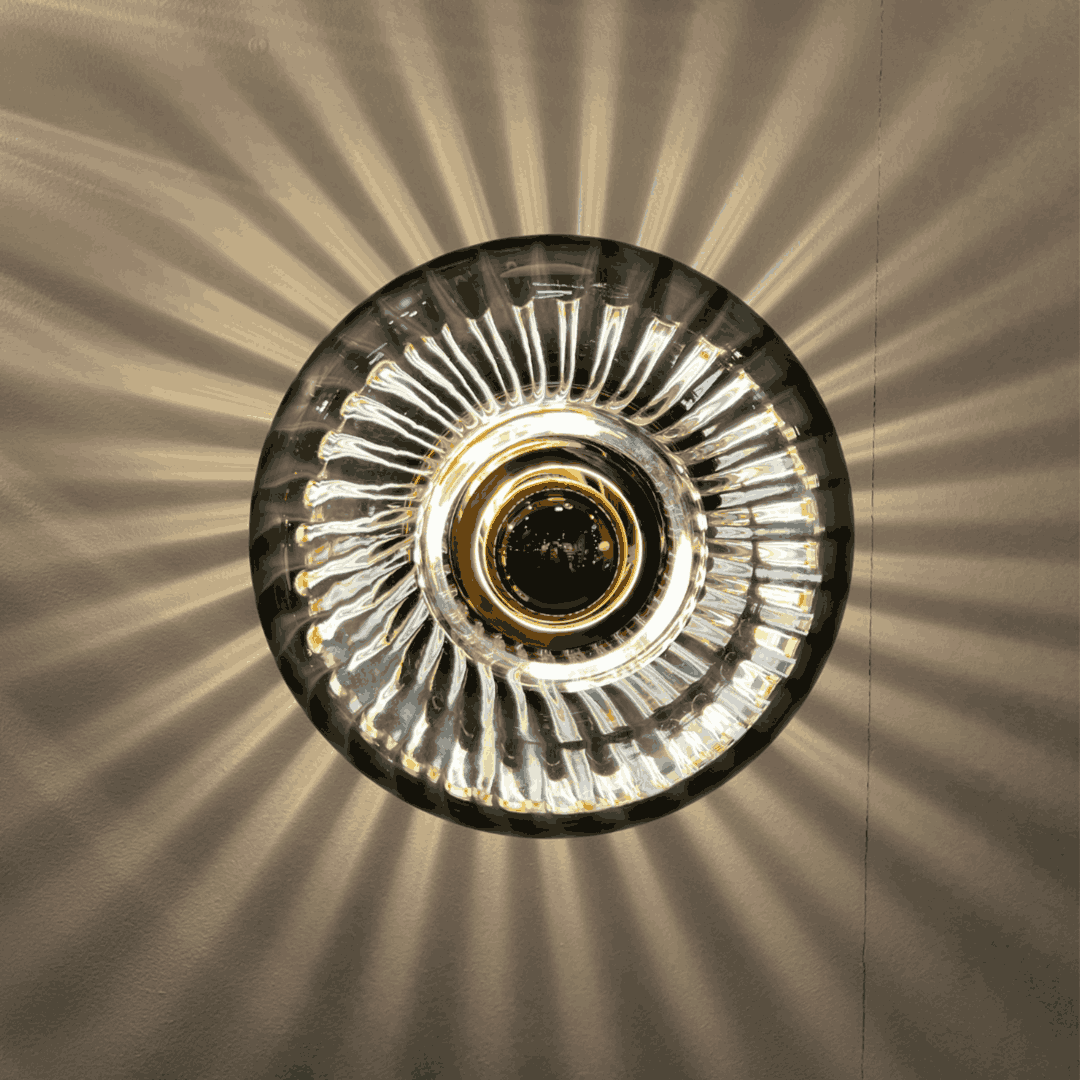 Grace Petite Applique Graphite - Elements Lighting