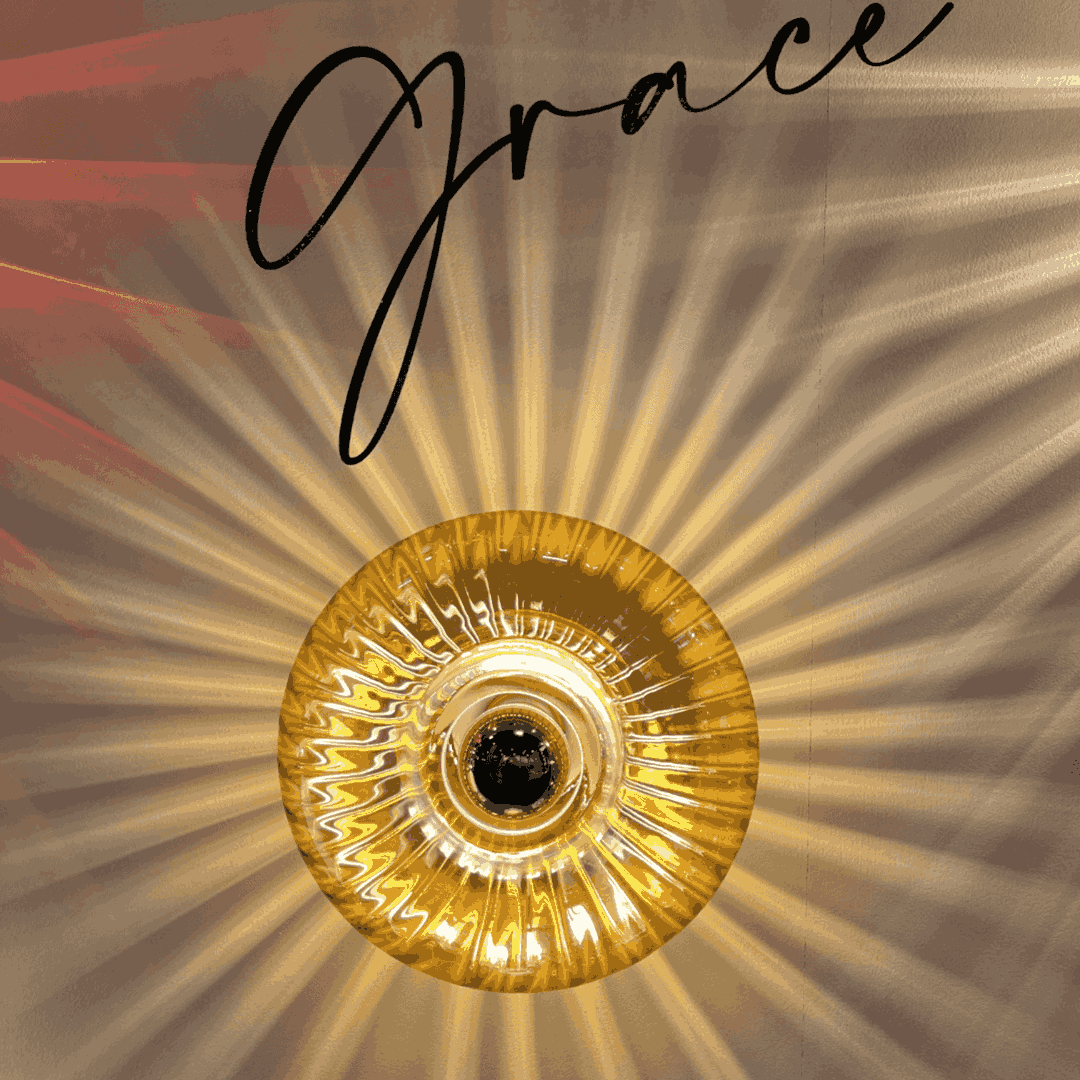 Grace Petite Applique Topaze - Elements Lighting