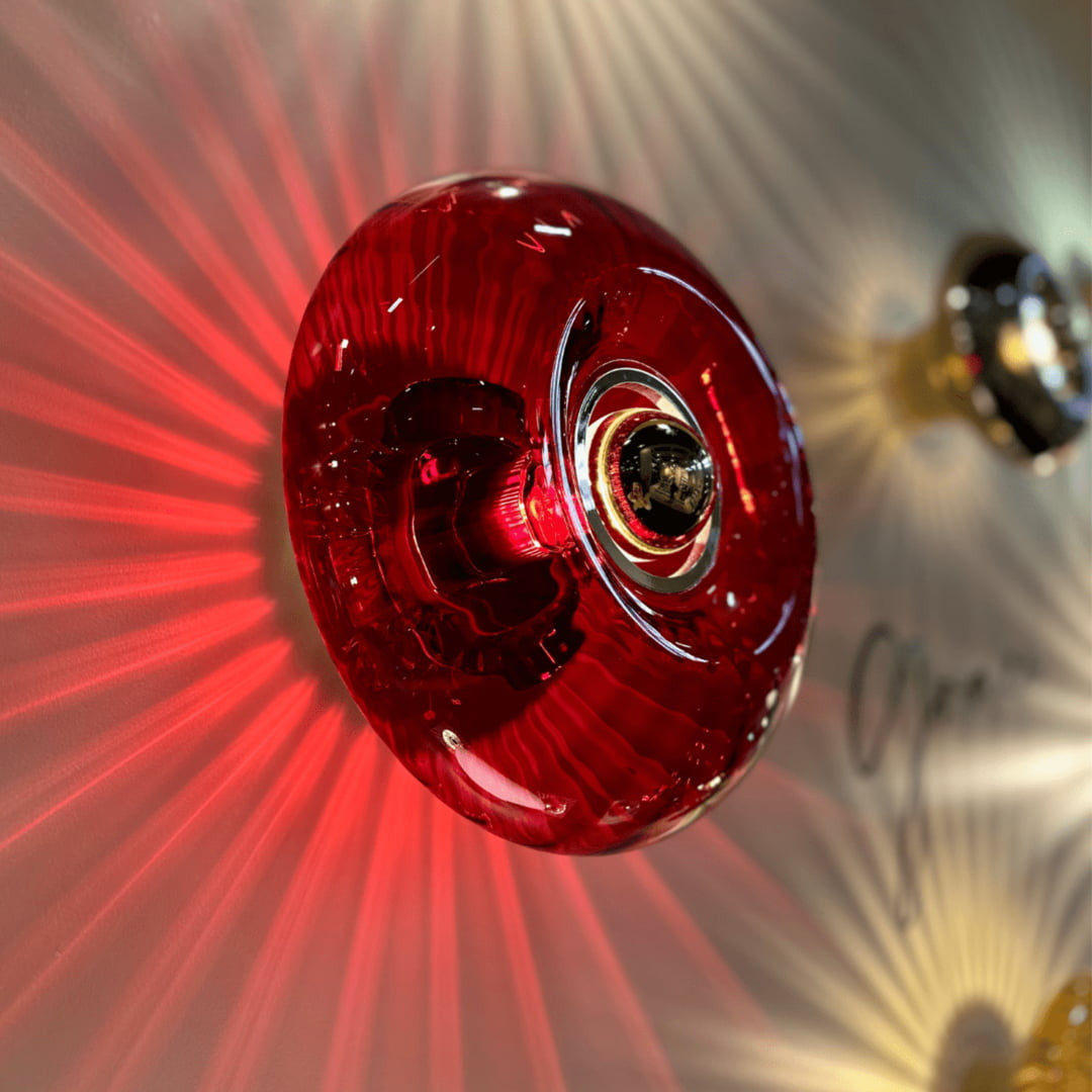 Grace Petite Applique  Rubis - Elements Lighting