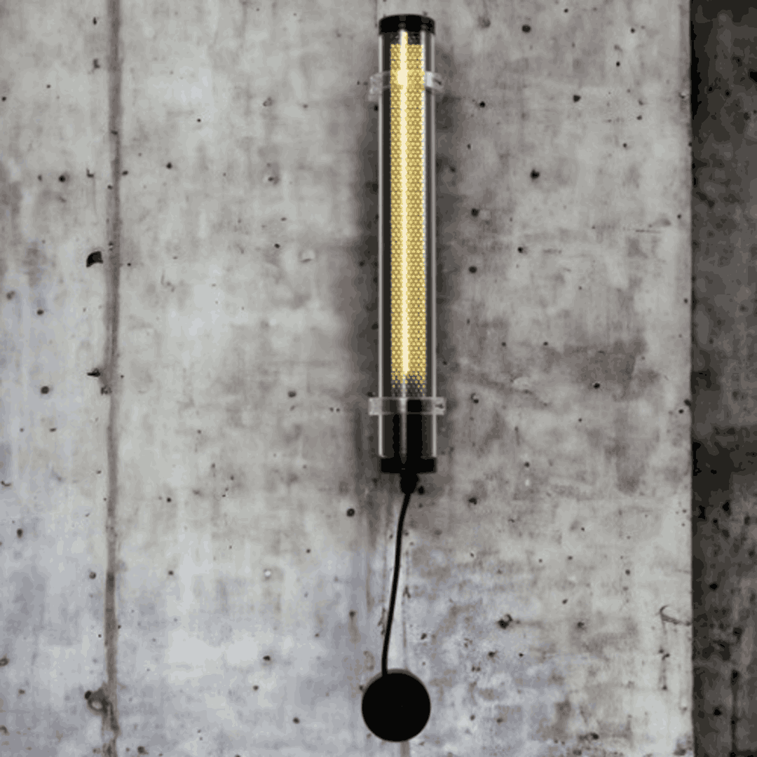 Lukas Applique nid d'abeille en noir - Elements Lighting