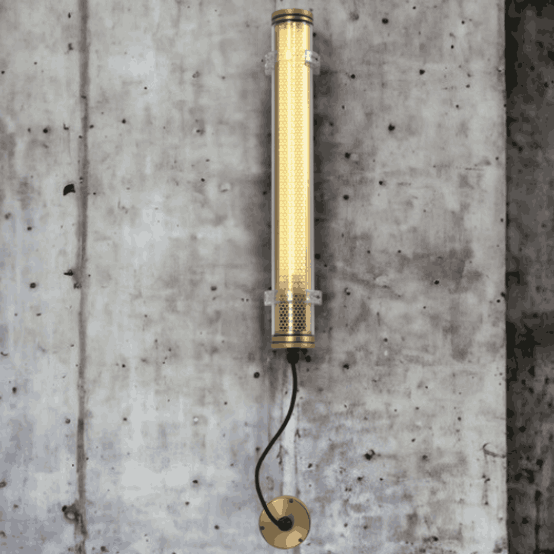 Lukas Applique nid d'abeille en doré - Elements Lighting