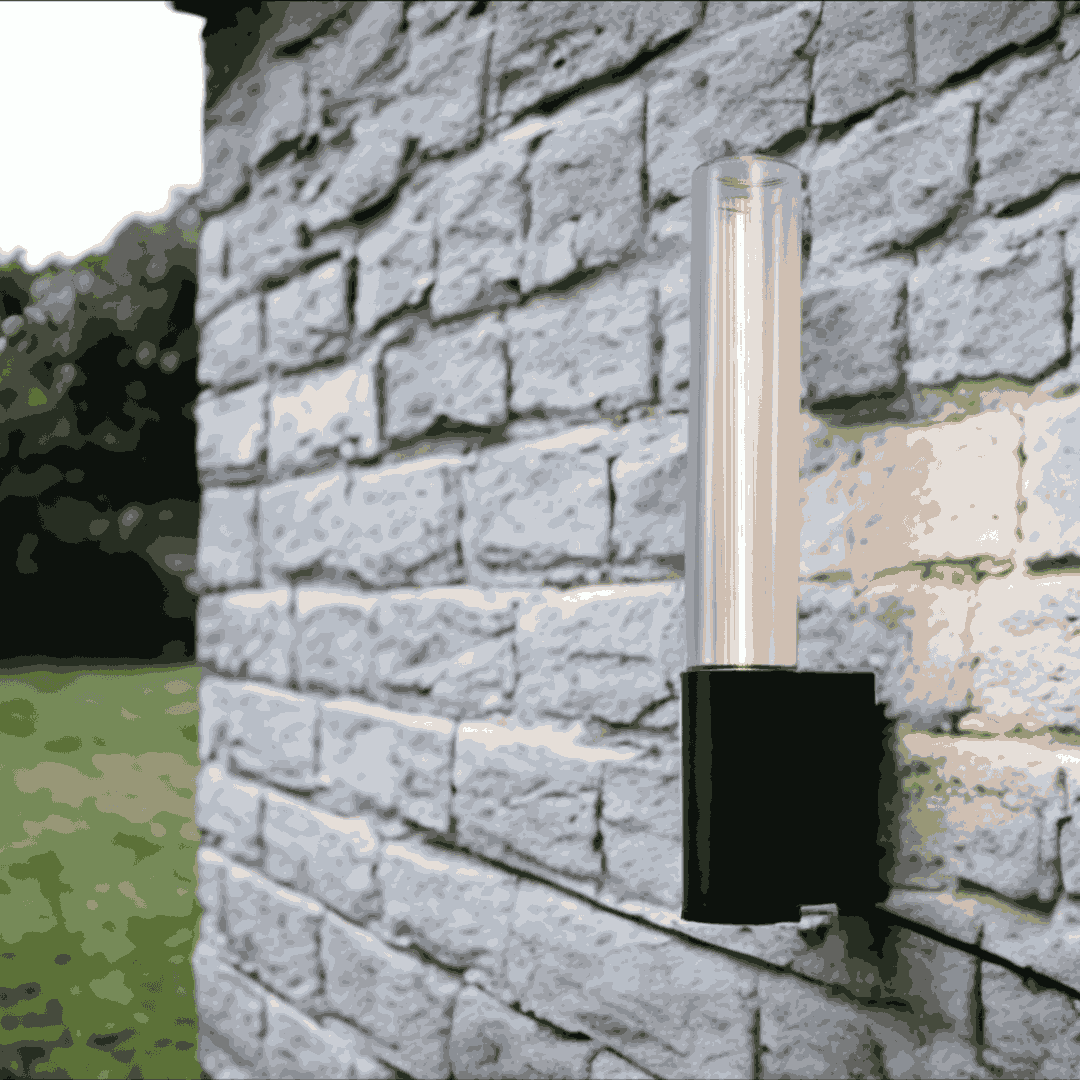 Lewis Applique Noir - Elements Lighting