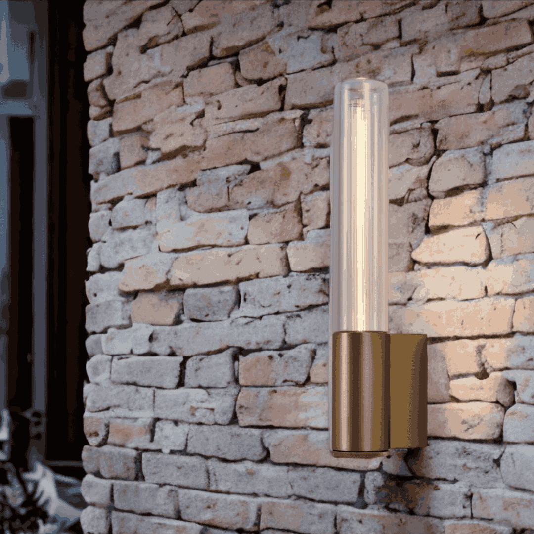 Lewis Applique Doré - Elements Lighting
