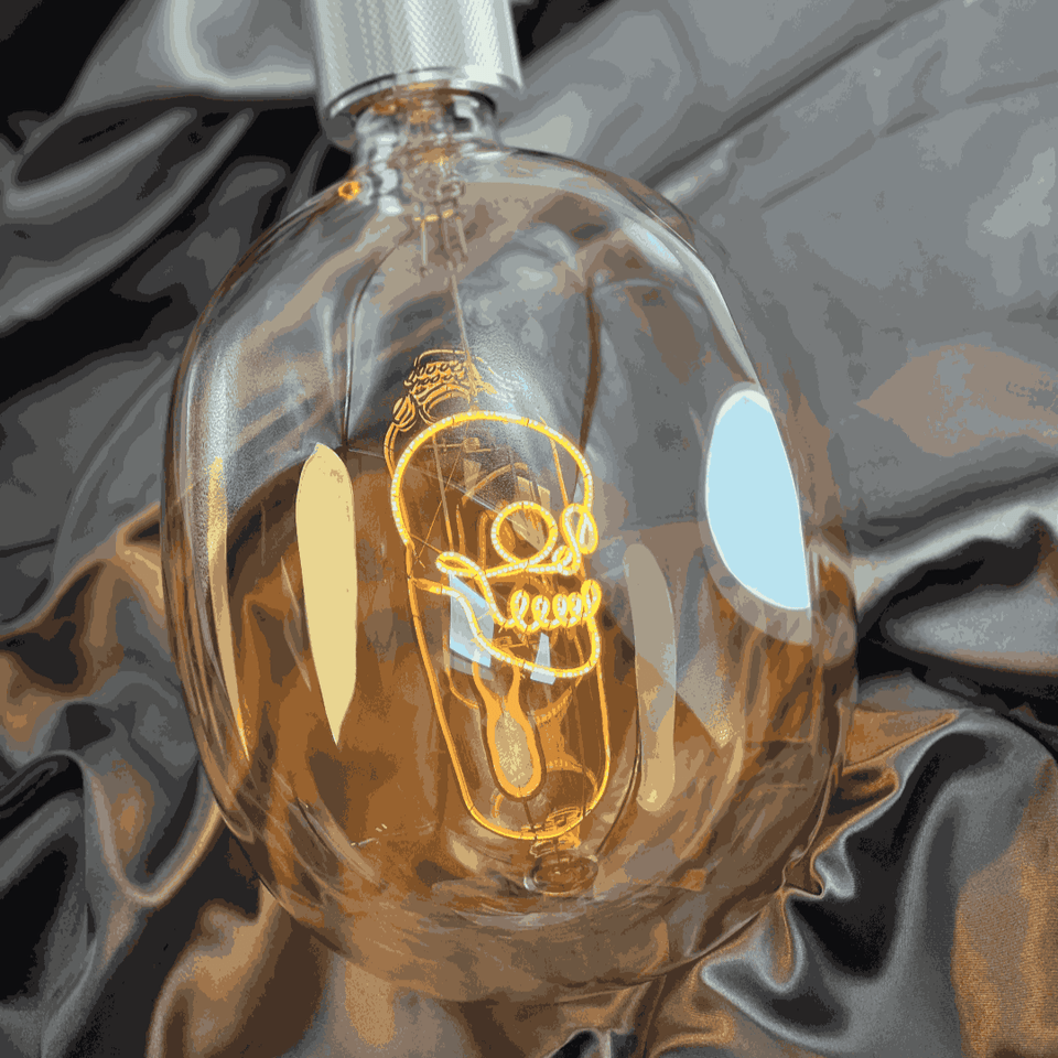Ampoule MITB - Skull Ovale - Elements Lighting