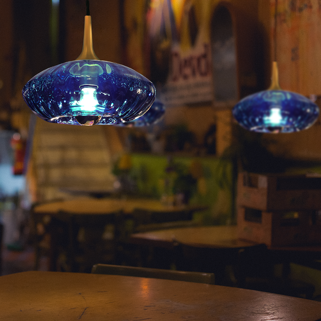 Grace Petite Suspension Saphir - Elements Lighting