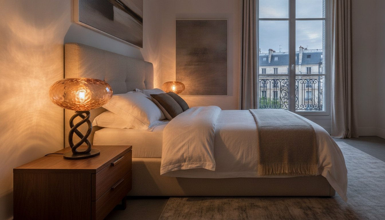 Lampe de chevet originale : Comment sublimer votre chambre en 2026