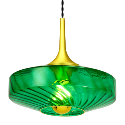 Suspension Roxanne Ø28 cm – Suspension décorative en verre soufflé élégant - Elements Lighting