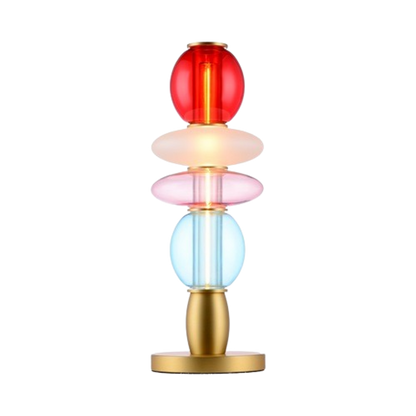 Léonor Lampe de table Rouge