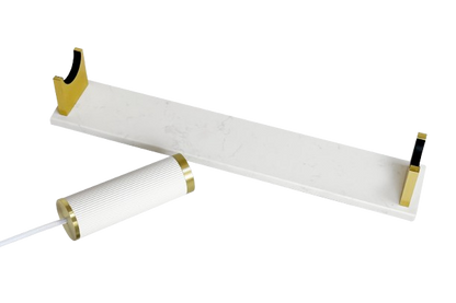 MITT - Support marbre Blanc - Elements Lighting
