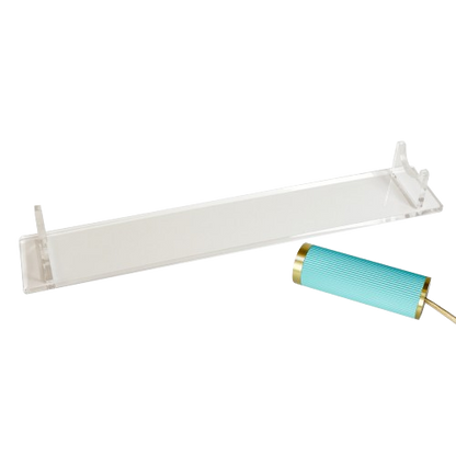 MITT - Support acrylique transparent et bleu - Elements Lighting