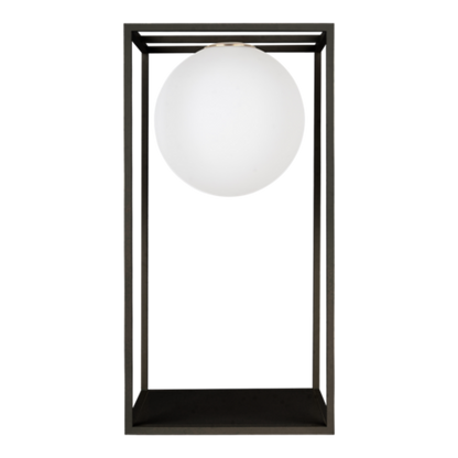 Daisy Lampadaire S Noir / Verrine Opaque