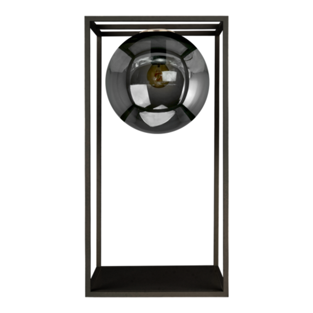 Daisy Lampadaire S Noir / Verrine Noir Miroir
