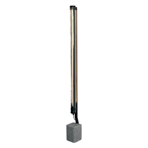 Lukas Lampadaire Grille en noir