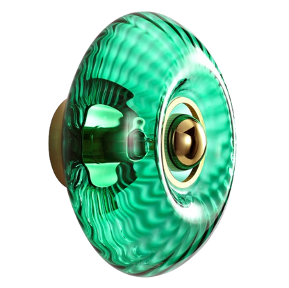 Grace Applique Vert Emeraude