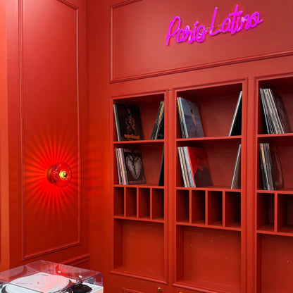 Applique Petite Grace Rubis – Applique murale rouge intense au style élégant et affirmé - Elements Lighting