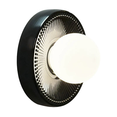Alicia Ø22 cm Emerald Wall Light – Elegant opaque ceramic and glass wall light
