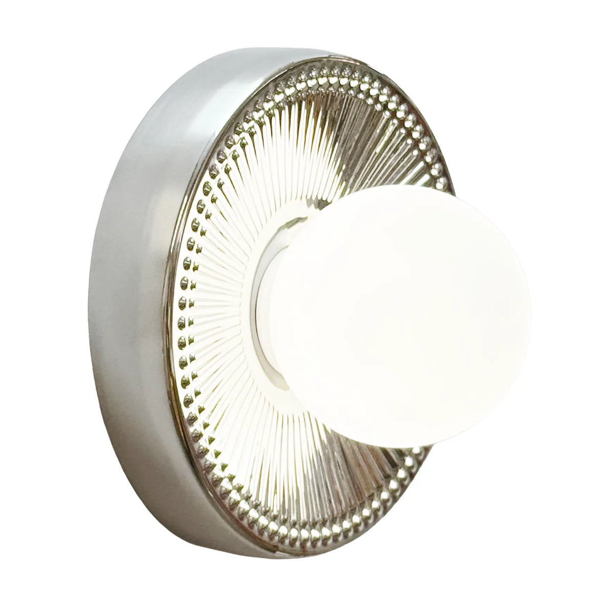 Alicia Ø22 cm Emerald Wall Light – Elegant opaque ceramic and glass wall light