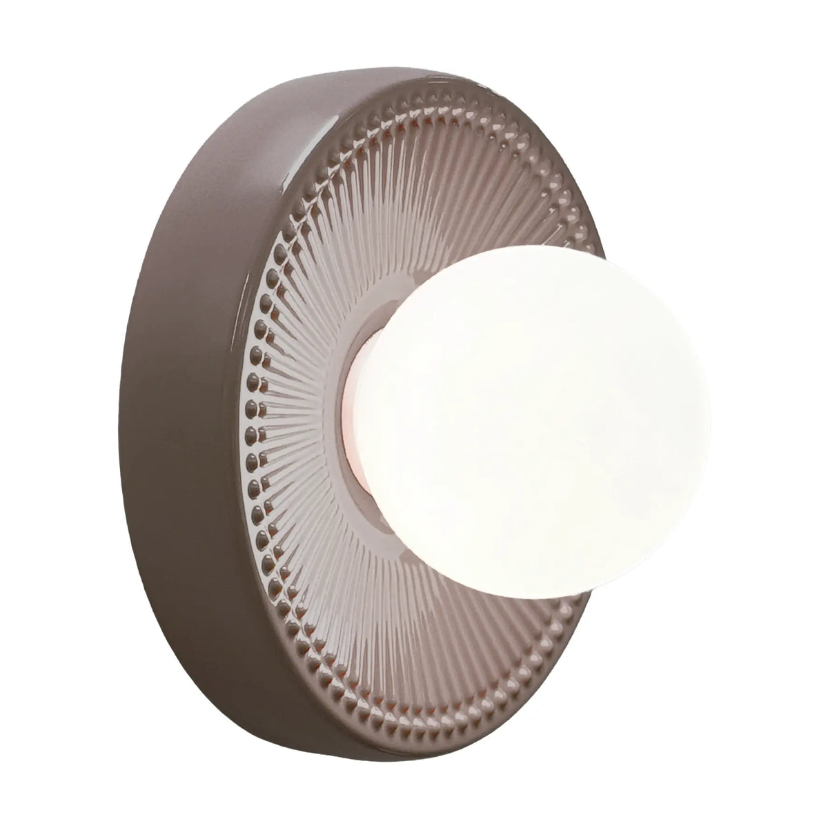 Alicia Ø22 cm Emerald Wall Light – Elegant opaque ceramic and glass wall light