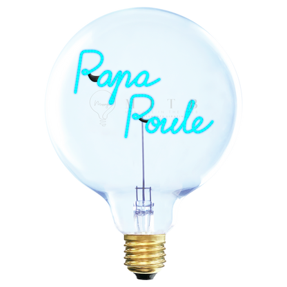 Papa Poule MESSAGE IN THE BULB