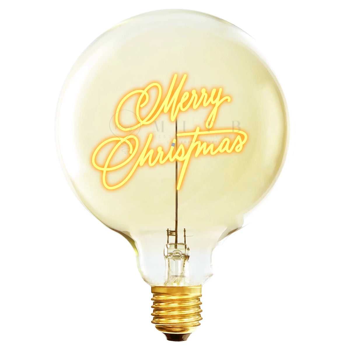 Ampoule décorative LED “Merry Christmas” – Message In The Bulb - Elements Lighting