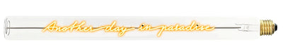 Ampoule décorative LED “Another day in paradise" – Message In The Tube - Elements Lighting