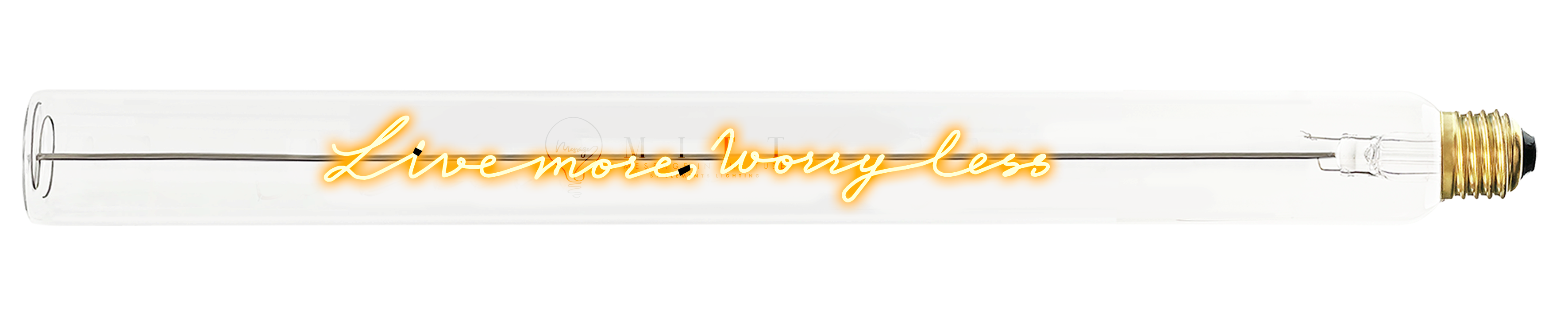 MITT - Live More Worry Less - Elements Lighting